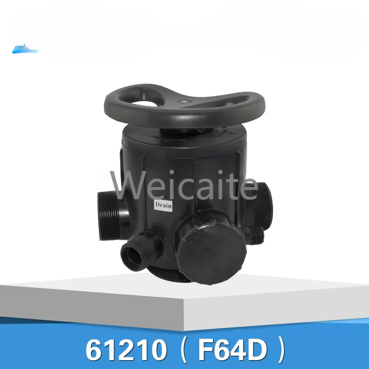 Resin tank direct 300 manual softening valve, multi-way control valve, soft water control valve 61202 F64B 2 tons