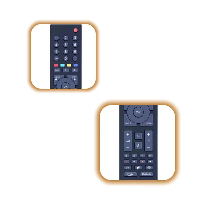 RC3214802/01 TS1187R-1 TV Remote Control Replacement Compatible with Grundig 3D Smart TV Fernbedienung