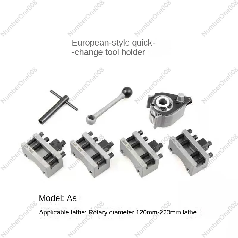 High Precision Wm210v Lathe  Tool European Quick Change Tool Holder Assembly Industrial Automatic Cutter Clamp