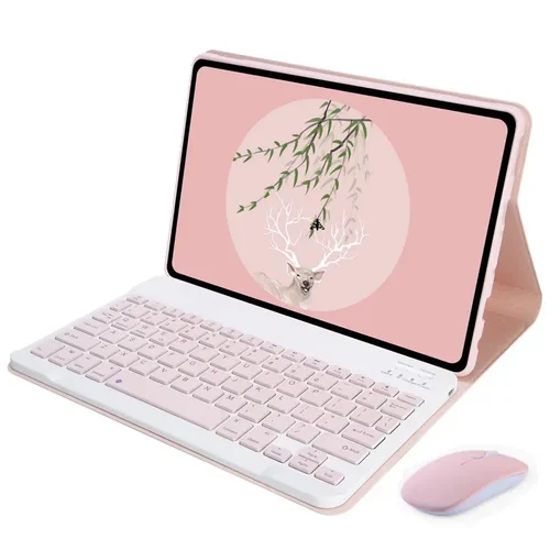 Imagen 2 del producto Funda de teclado para Xiaomi Redmi Pad 2 11 pulgadas 2025, Funda de teclado con soporte para Redmi Pad 2 2025, Funda de 11 pulgadas