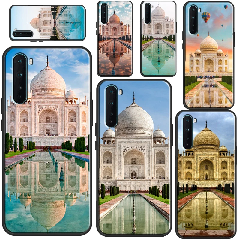 Taj Mahal India Mausoleum Case For OnePlus 9 10 Pro Nord2 8T 9R Coque For OPPO Realme 8 Pro 8i C3 C21 GT Neo 2 Master