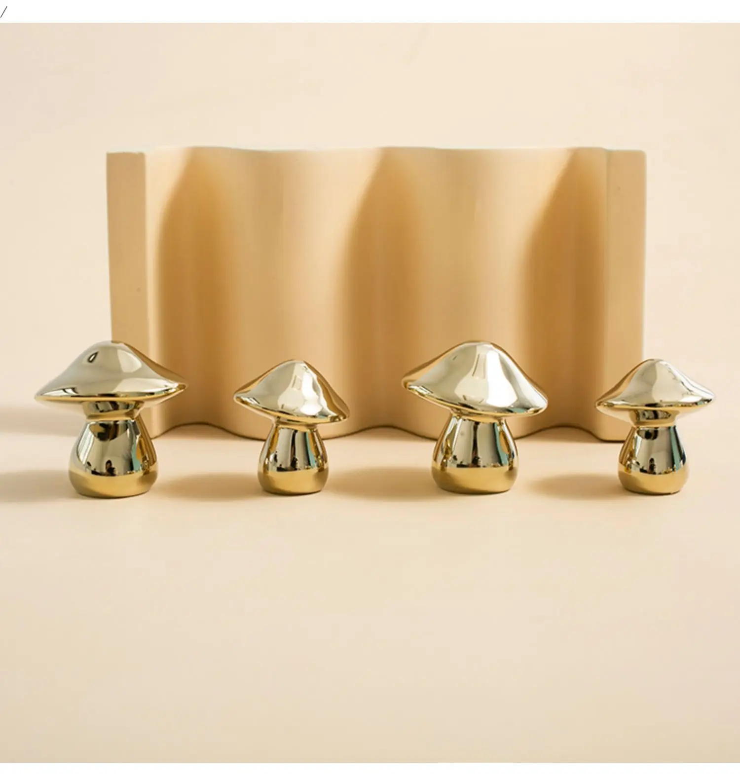Gold Brass Mushroom Cabinet T Bar Knob Furniture Wardrobe Closet Door Drawer Knob Furniture Hardware Cabinet Pull