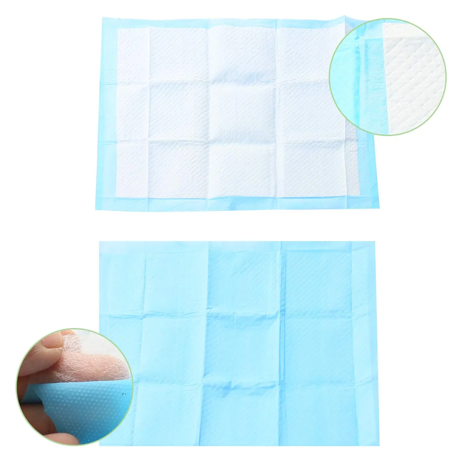 20 coussinets jetables pour adultes, sous-couches imperméables et respirantes pour bébés, coussinets absorbants pour animaux de compagnie, coussinets d'apprentissage pour chiots (fins)