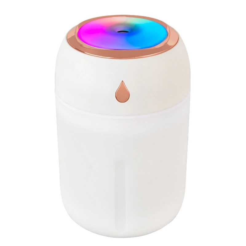 

Top Sale 330 ML Cool Mist Mini Humidifier Car Humidifier Room Humidifier Aroma Diffuser Desk Humidifier For Bedroom Office