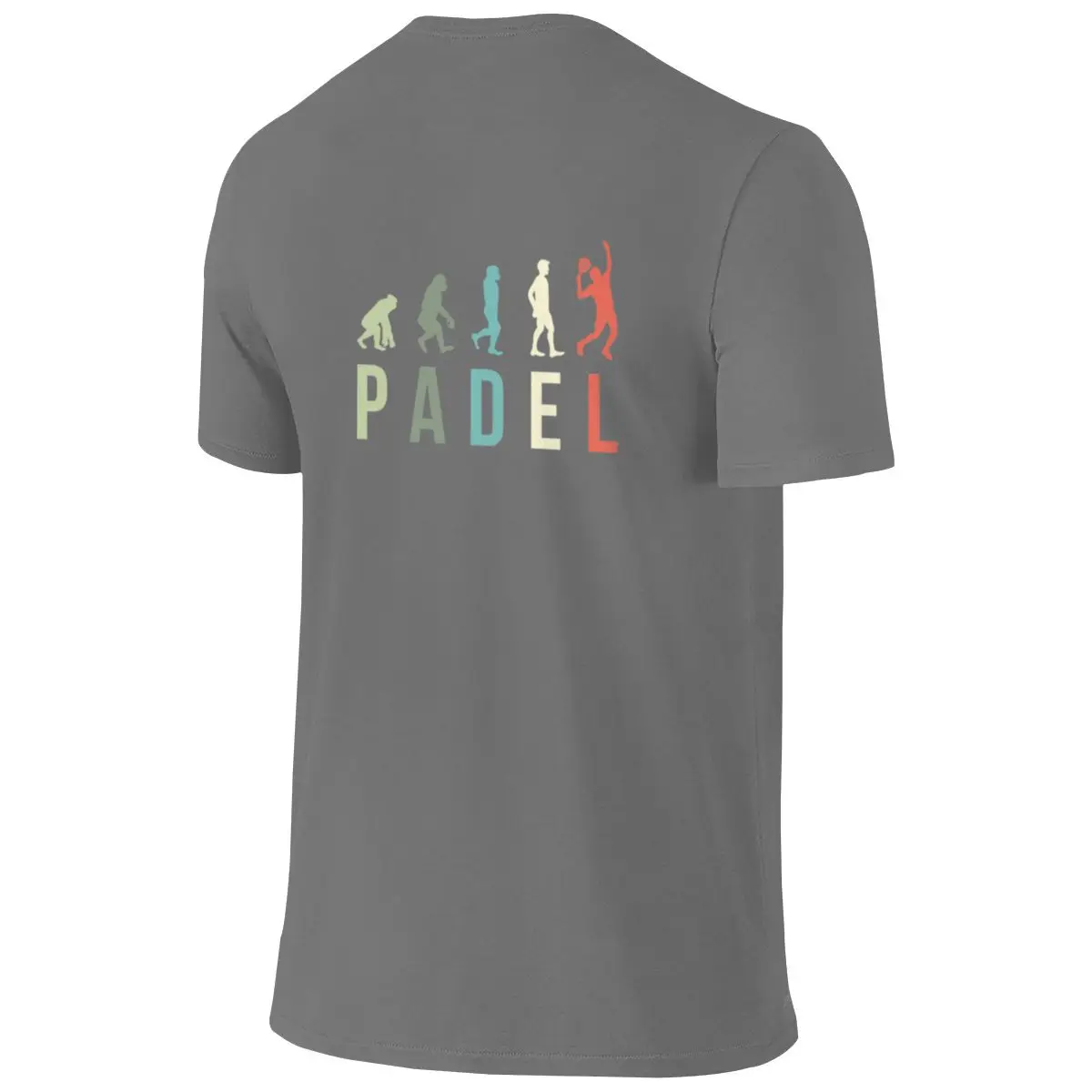 Padel Vintage Serve Evolution Sweet Cool Reversible T-shirt Street Lazy Versatile Outerwear Basic Tee