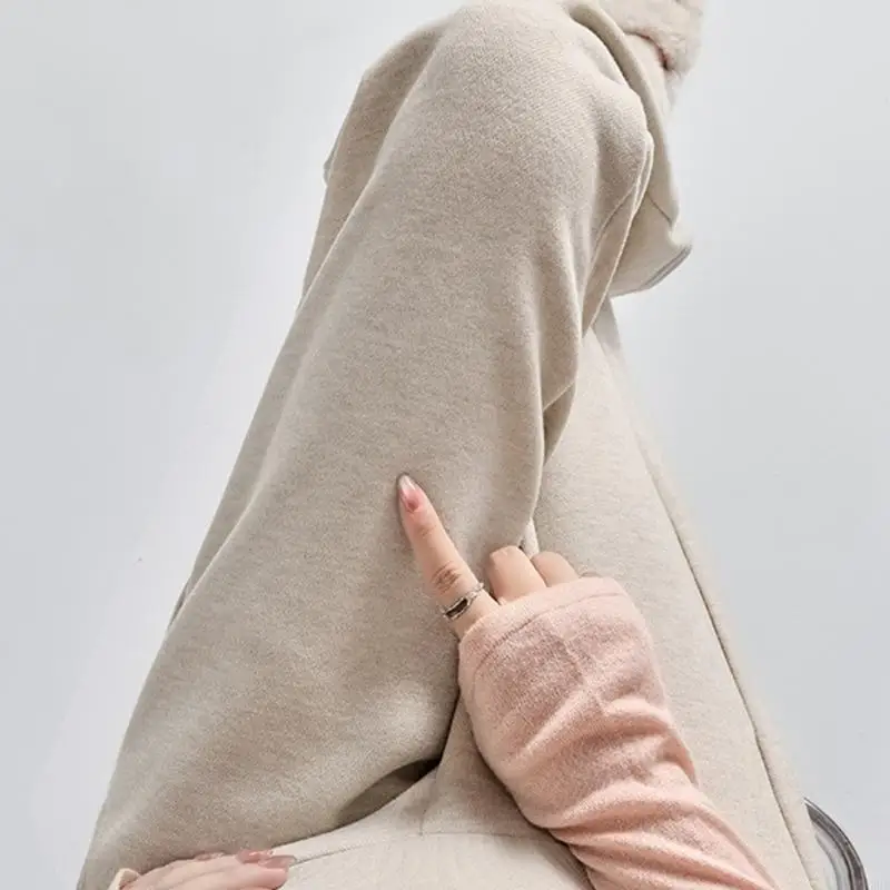 سراويل الأمومة كبيرة الحجم، خصر مرن عالي الدعم، خفيف الوزن وسريع الجفاف من البوليستر للنساء الحوامل A2UB