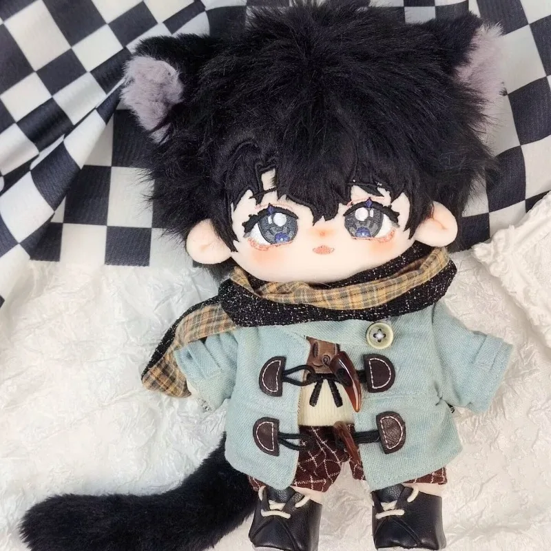 

20cm attribute free cotton doll comes with a cute magnetic tail