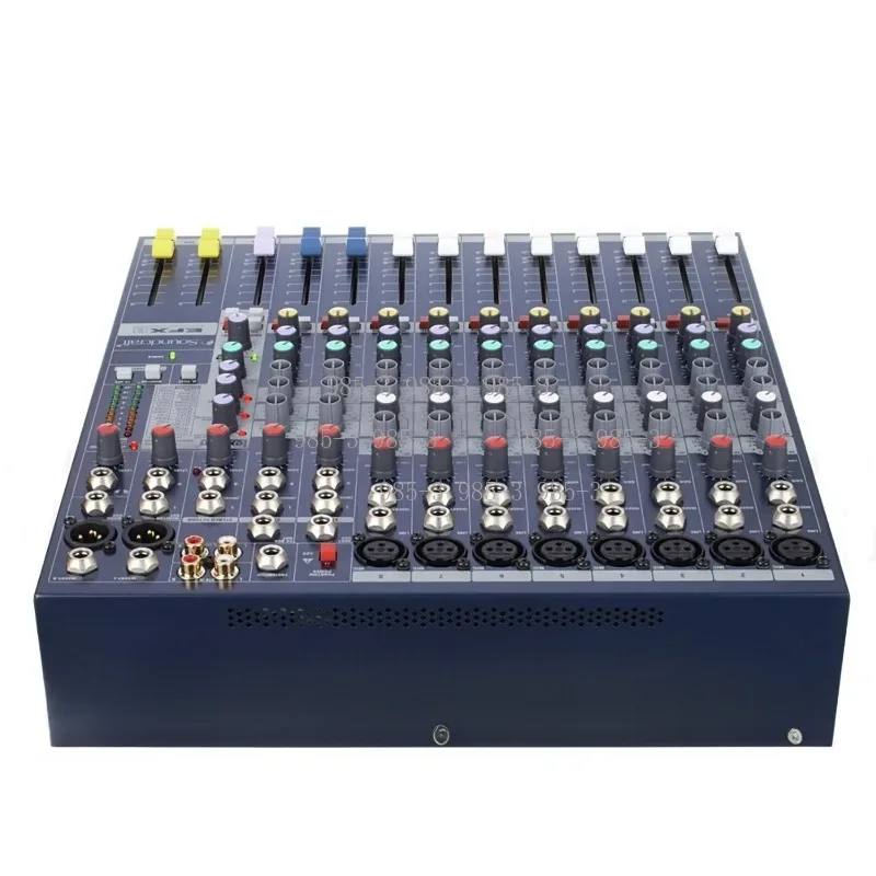 EFX8/12/16 Channel Digital Mixer, Bluetooth Enabled with Audio Effects, Professional KTV Stage Mixer