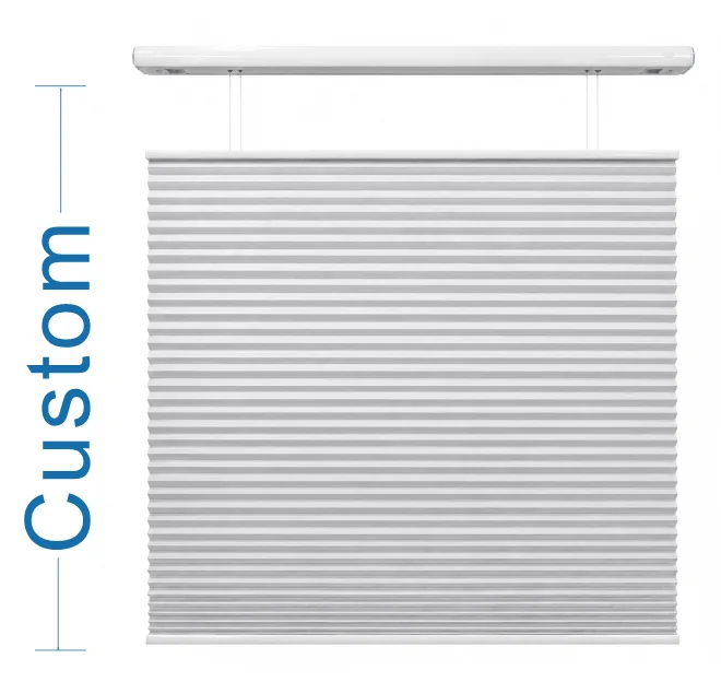 Custom Double Honeycomb Blinds 100% Full Blackout for Window