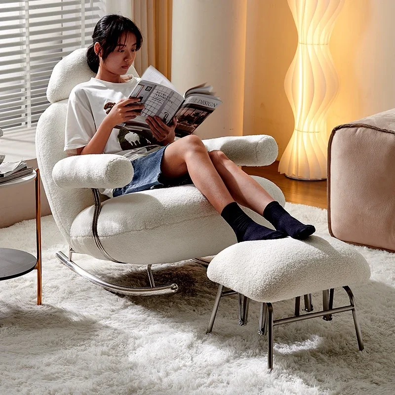 

INS wind light luxury retro sofa chair, in line with human engineering, sleigh-style design, comfortable and breathable