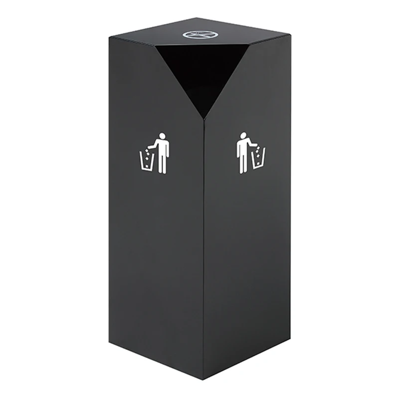 

Modern Design Recycle Metal Outdoor Public Street Dustbin