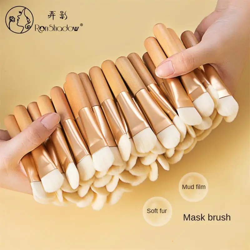 

Face Mask Brush Foundation Applicator BB Cream Concealer Brush Flat Soft Hair Skin Care Beauty Cosmetic Makeup Tools