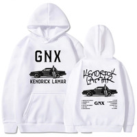 GNX Album 2024 Printing Hoodies Kendrick Lamar Rapper Rock Style Sweatshirts Unisex Streetwear Long Sleeve Hooded Pullovers Men