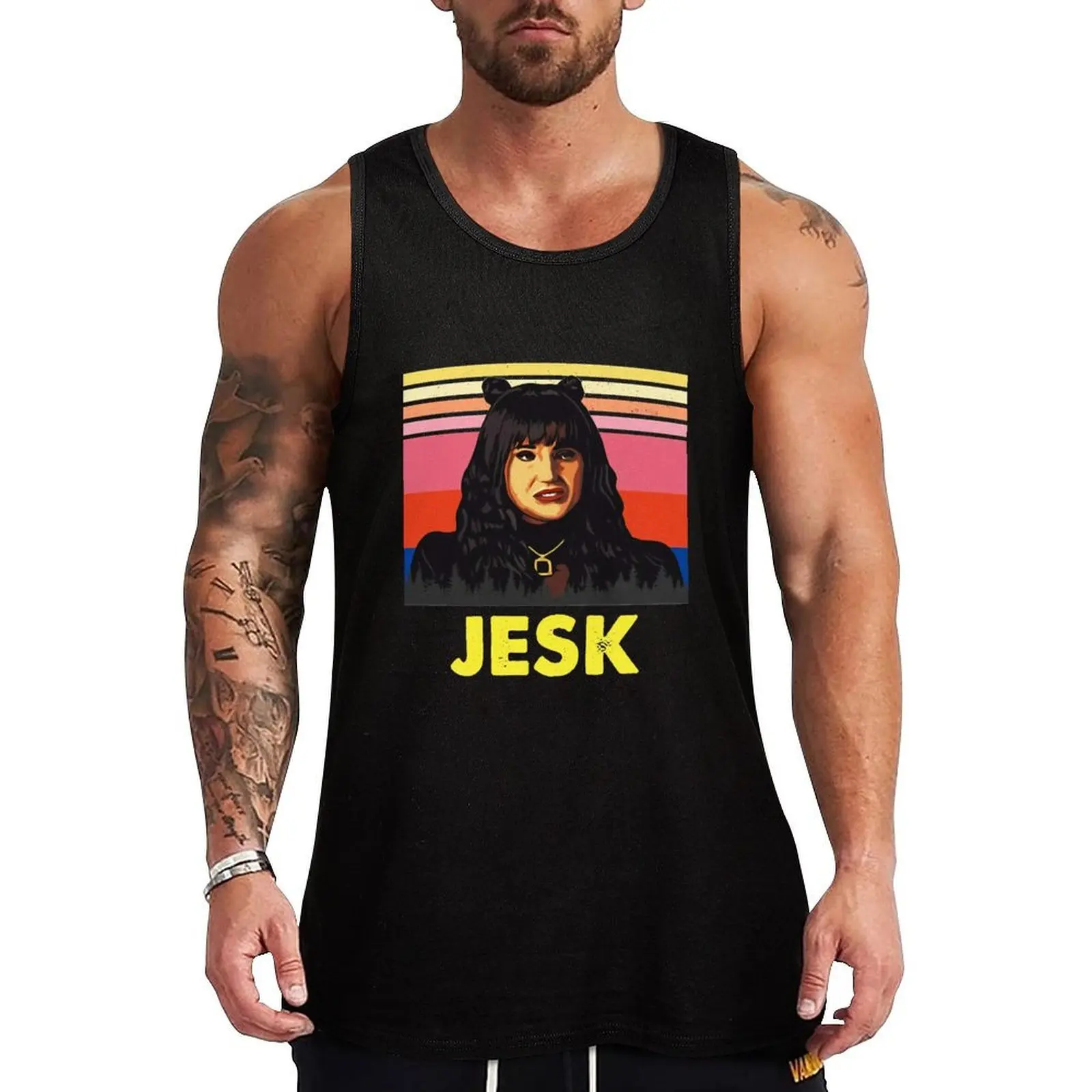 

Jesk nadja - in the shadows funny movie Tank Top Weekend Casual Tank Top Sleeveless Loose Fit Top