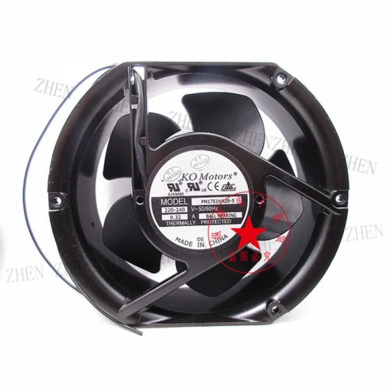 

Y ДЛЯ двигателей PELKO PM1751HA2B-5 AC 220/240 В 0,32 А 17 см 17251 ВЕНТИЛЯТОР