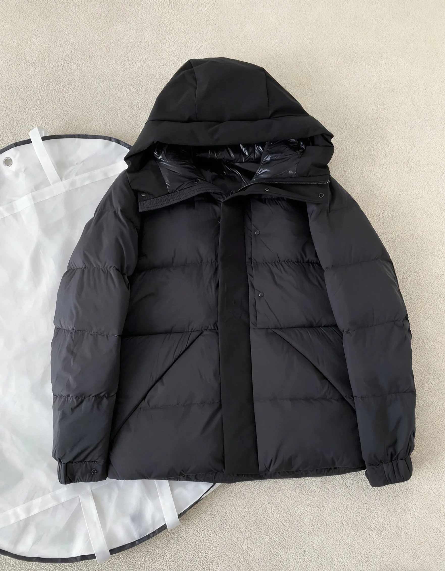 سترة منتفخة شتوية مقاومة للرياح لعام 2025 للرجال/النساء معطف دافئ مبطن خفيف الوزن