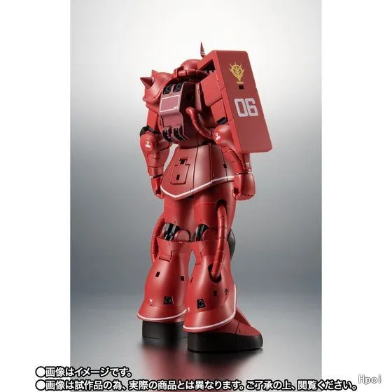 Bandai-مساحات الصواريخ Ver Gundam, Zaku II, نوع القائد, Char Aznable, شعار واقعي مخصص, لعبة نموذج نهائي, أصلية