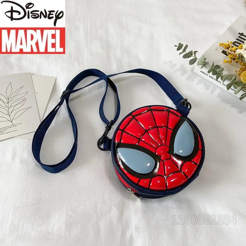 Disney Spider-Man 2022 New Children's Messenger Bag Cartoon Fashion Boys and Girls One-shoulder Messenger Bag Boy Coin Purse