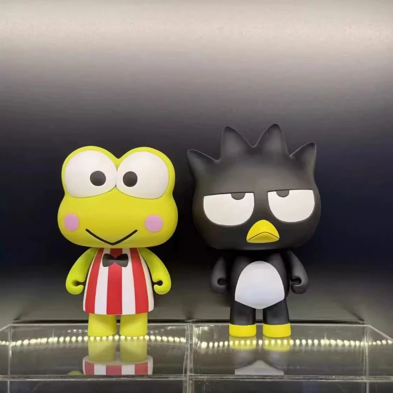 

Sanriose Family Partners KTS Melody Kuromi KerosKeroppis CoolsPenguin Vinyl Face Blind Box Toy Desktop Decoration Birthday Gift