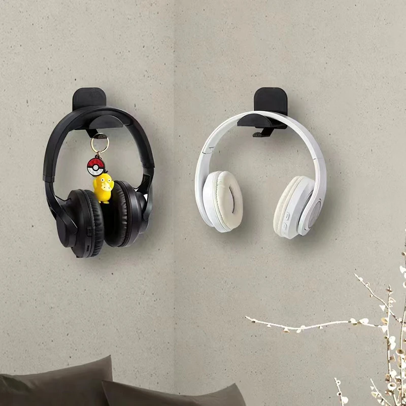 Hoofdtelefoon Standaard Adhensive Muur-Gemonteerde Headset Houder Zonder Ponsen Opberghaak Slaapzaal Desktop Display Rack Opslag Rack
