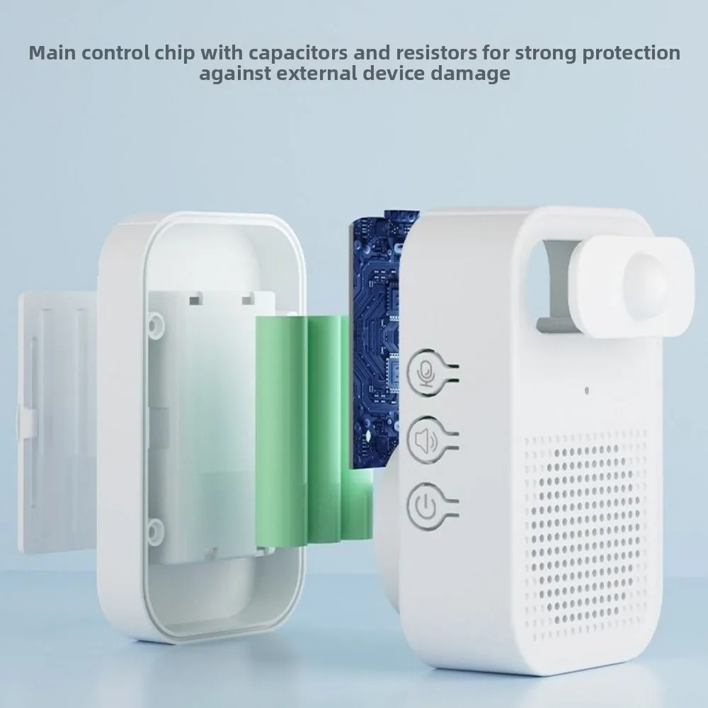 

Infrared Sensor Welcome Doorbell Recording Function Wireless Door Greeter Sensor Alarm Smart Anti-theft Door Bell Chime