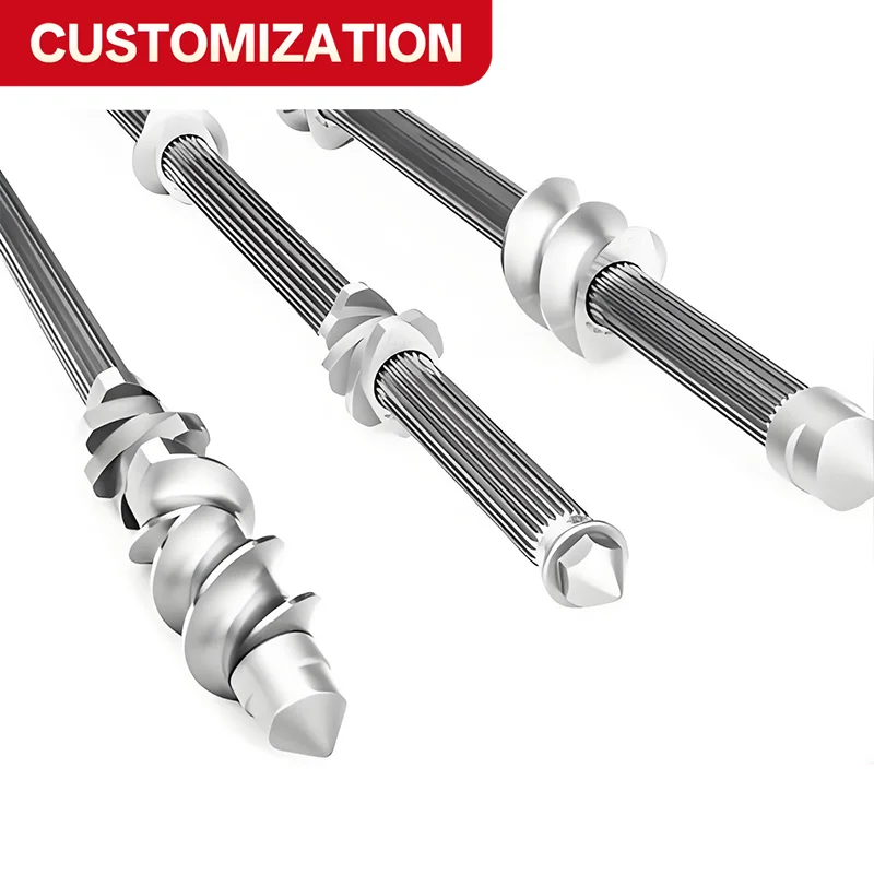 

Изготовленный на заказ винтовой стержень-шпиндель из стали 42CrMo 4140 для экструзионных приводов, резьбовых трансмиссионных узлов и систем точной выравнивания