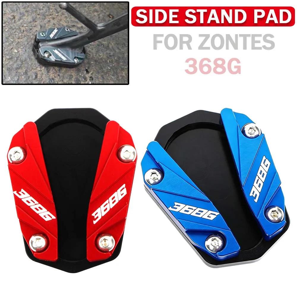 

For ZONTES 368G 368 G G368 ZT368G 2024 2025 Side Support Kick Stand Kickstand Foot Extension Enlarged Enlarger Pad Pedal Plate