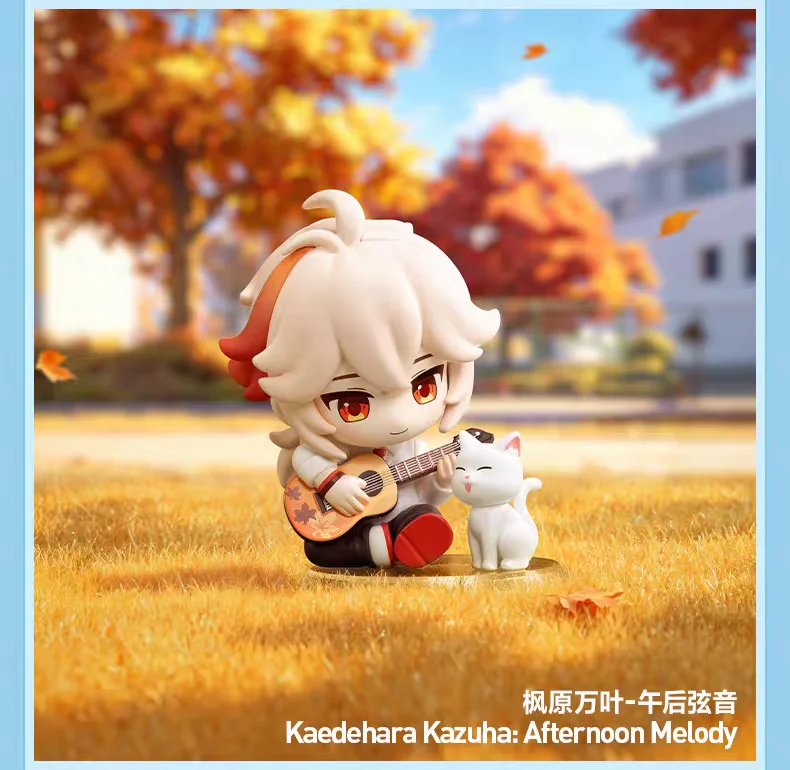 Neue Bestseller Original Popmart Genshin Impact Frohes Neues Jahr Q-Serie Handgefertigte Überraschungs-Blindbox Dekoration Sammlerstücke Geschenke