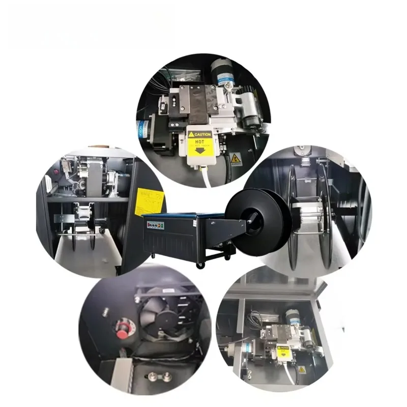 Economic Bundler for Carton Pallet Band Heat Sealing High-Efficiency Semi-Auto Strapping Packaging Practical Processing Tools view 6