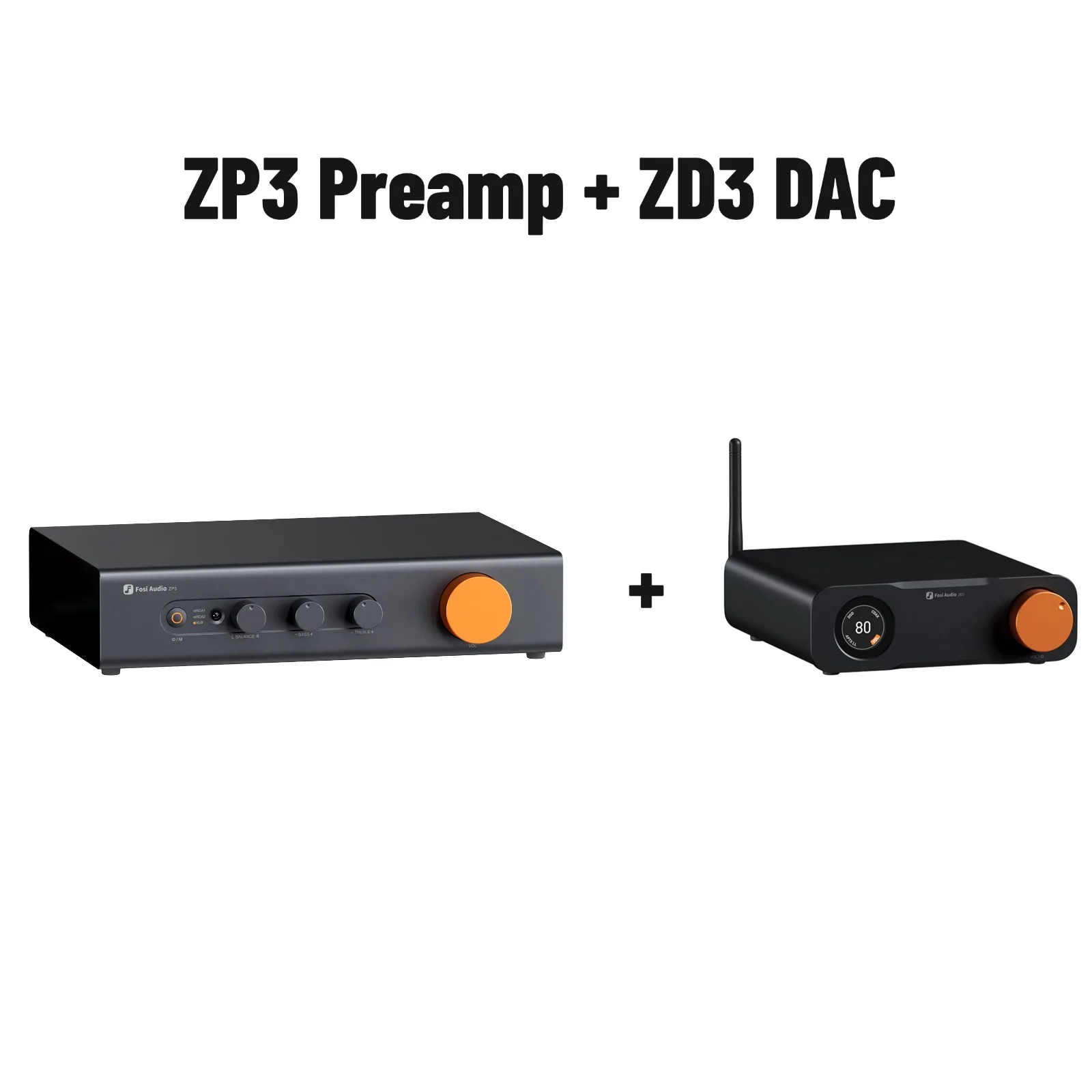 Fosi Audio ZP3 Balanced Preamp 2.0 HiFi Preamplifier
