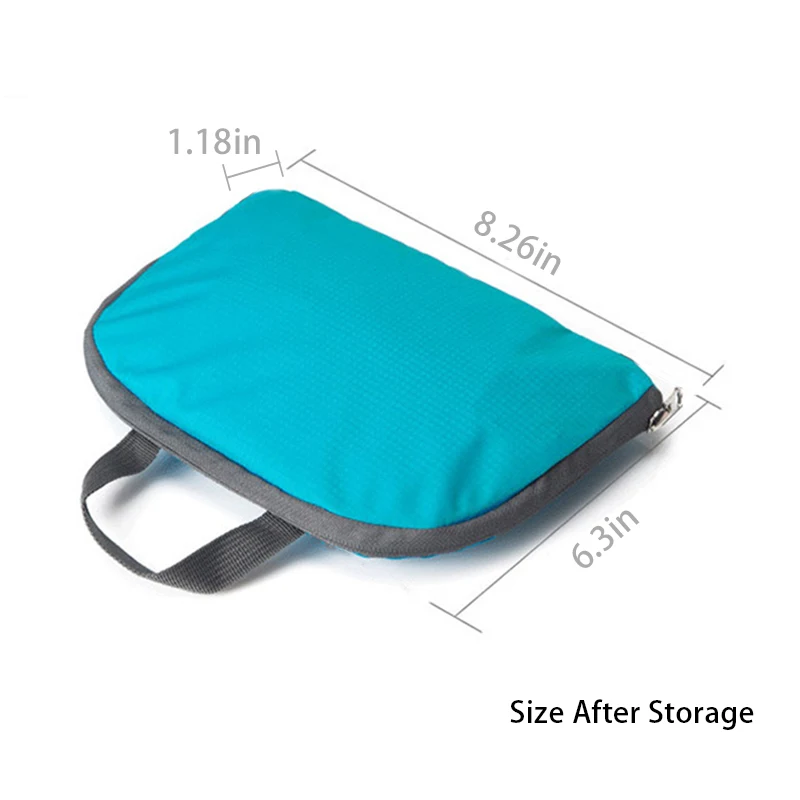 حقيبة ظهر محمولة قابلة للطي للاستخدام الخارجي بسعة كبيرة للرجال والنساء، حقيبة مقاومة للماء، حقيبة ظهر كاجوال #5