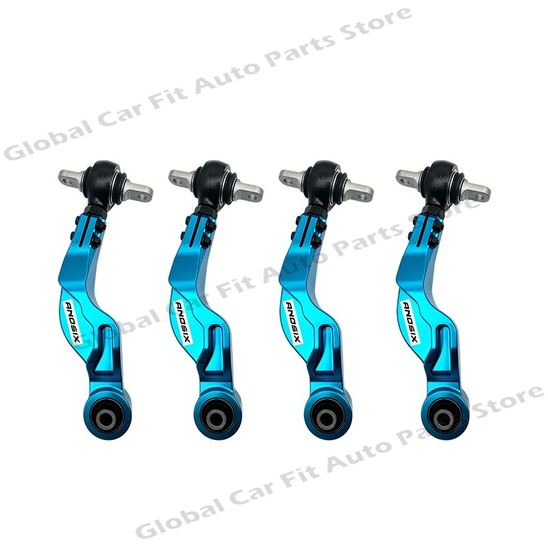 Adjustable Rear Upper Camber Control Arm For Tesla Model S / Model X Forged Aluminum Fix Uneven Inner Tire Wear