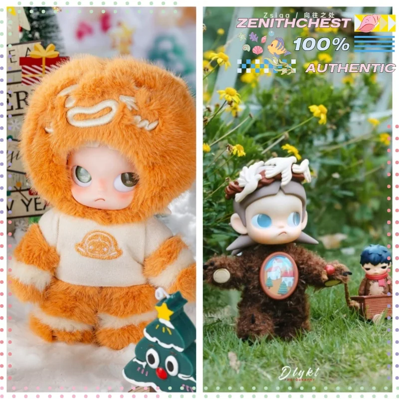 

POPMART Zsiga 1/8 Figure Set Zsiga The place I long for Series and Zsiga Gingerbread man Series Limited Edition Christmas gifts