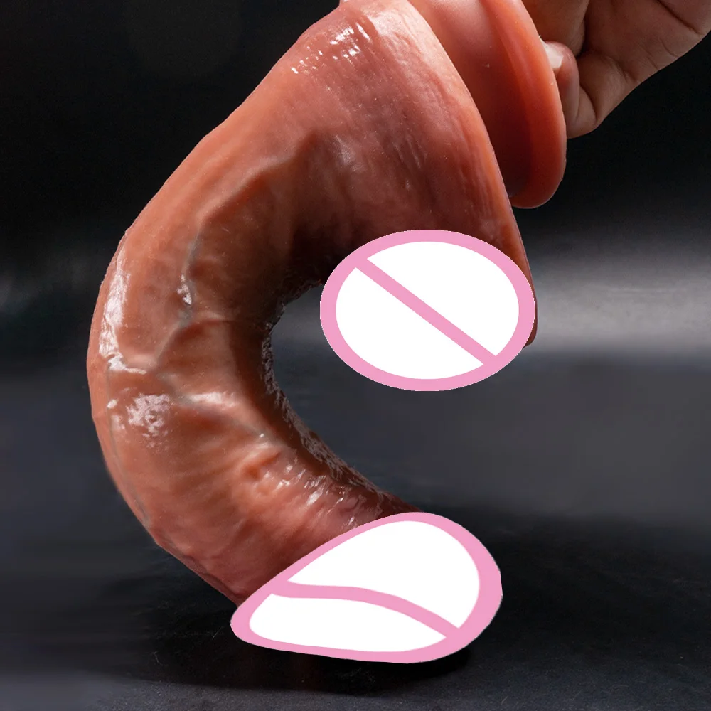 Reproduction Real Thick Dildo Huge Realistic Dildo big Penis Skin-Touching Feeling Sex Toys for Woman Men Vagina Anal Massager