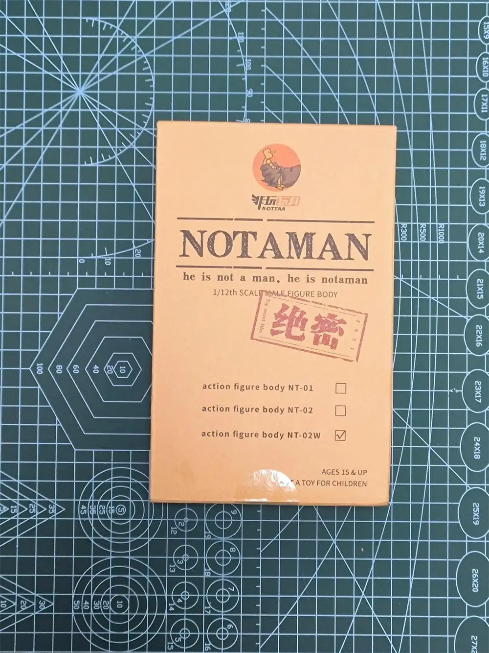 Notaman NT-02W รุ่นไหล่กว้าง1/12ตุ๊กตาขยับแขนขาได้ที่มีความยืดหยุ่นพร้อมด้วย12ชิ้นโมเดลหัวเท้าแข็งสำหรับ6 "แอ็คชัน