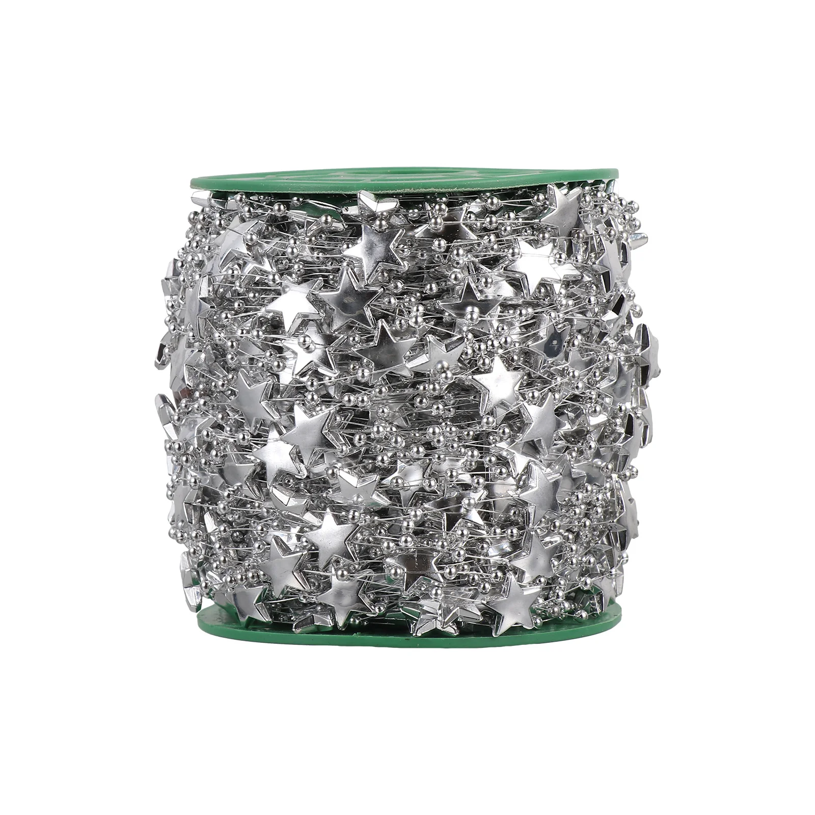 

Bright Color Pentagram Bead Chain Ribbon 1 Roll Durable Gift Wrapping Party Decor Handmade Craft Supplies Bead Chain