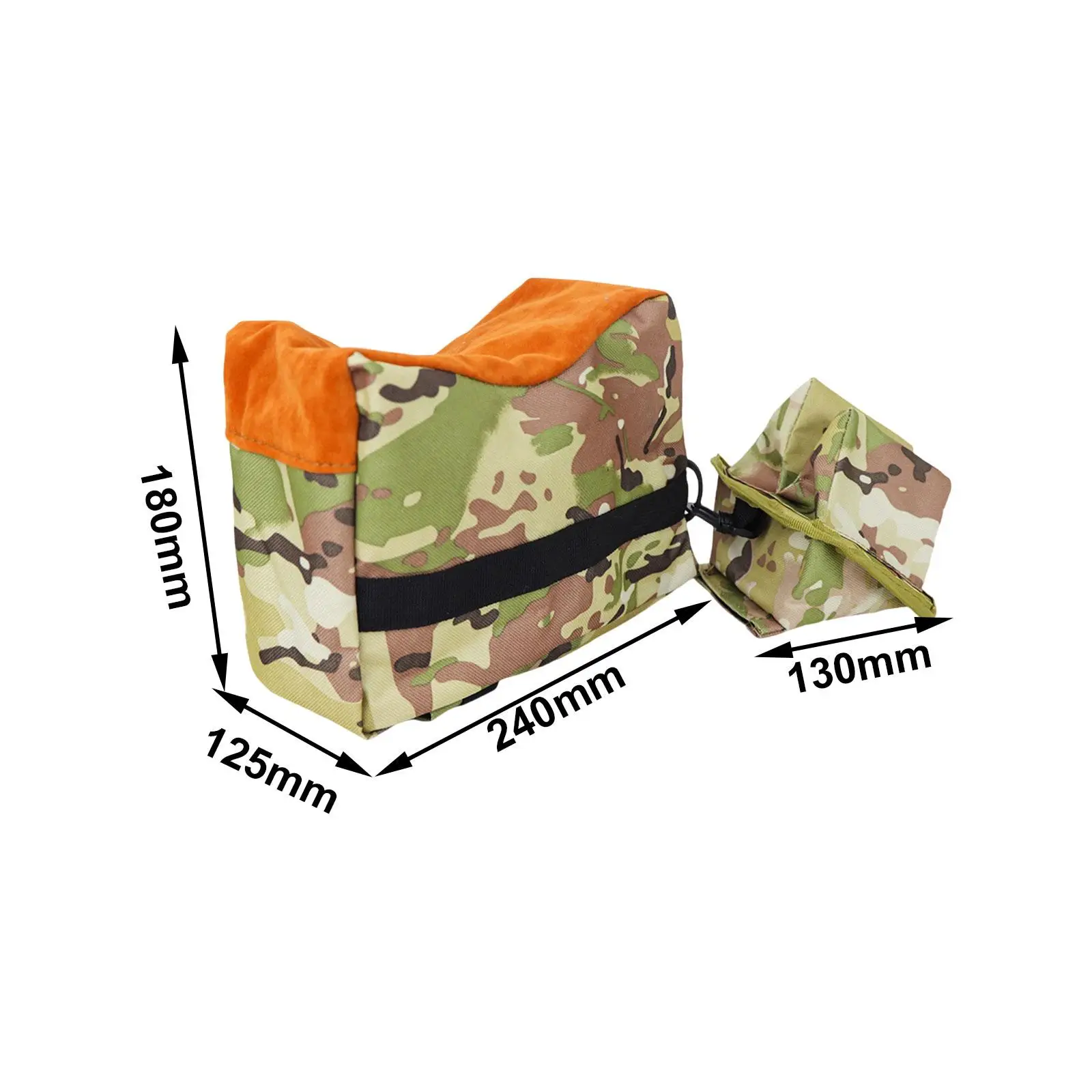 Outdoor Sandsack Unterstützung leicht zu tragen Mehrzweck Ziel klemme feste Tasche Oxford Stoff Sandsack Schießen Sandsack für den Außen sport