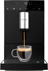 Cafetera Superautomática, Sistema de Calentamiento por termobloque, Depósito de 150 gr, Café con Molinillo y 1,1 L, Limpieza Automática