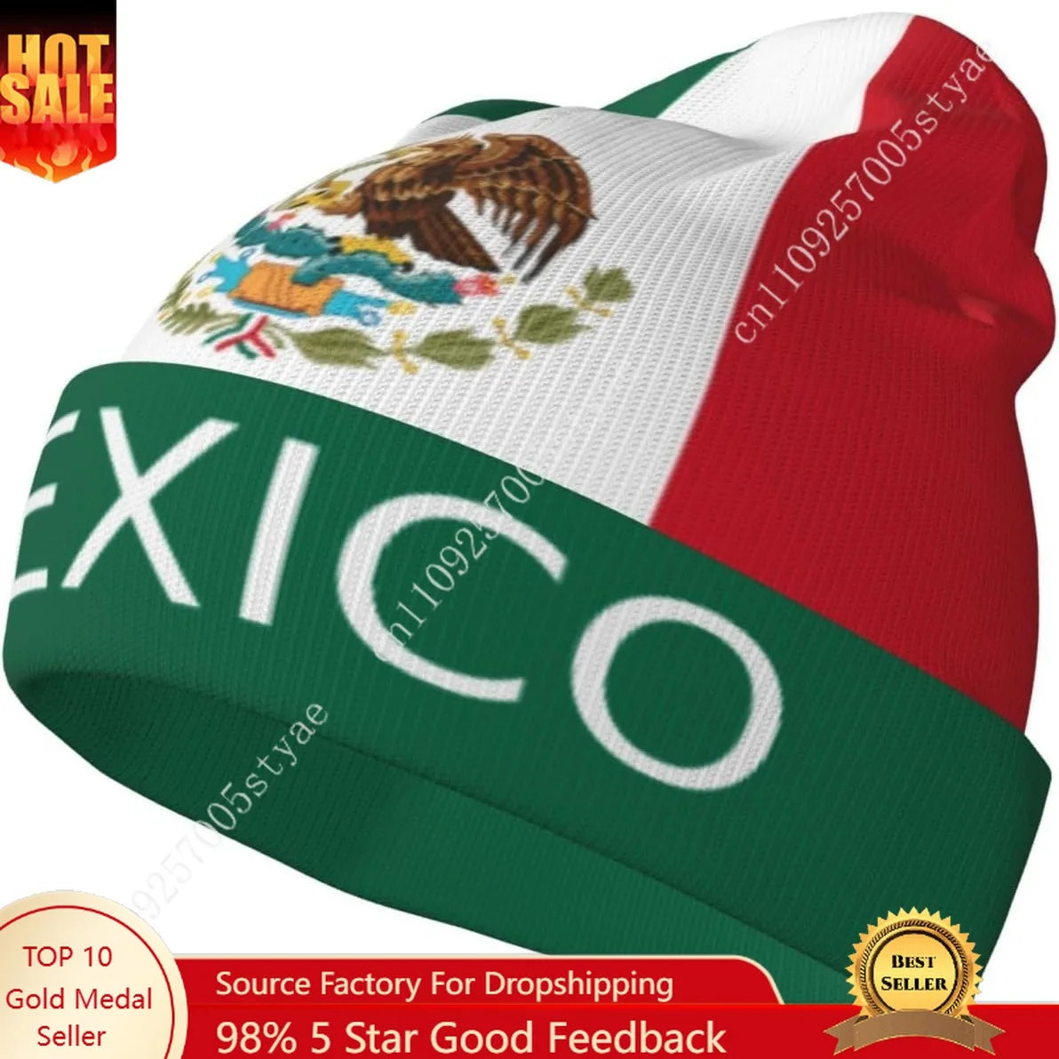 

National Flag Knit Hat Men Women Beanie Skullies Beanies Warm Winter Caps Soft Skull Cap Fashion Ski Hats Knitted Hats