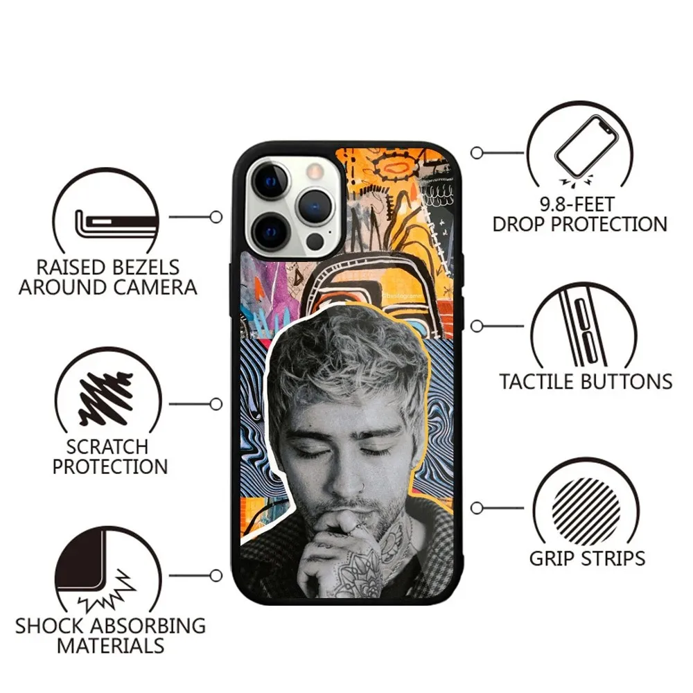 Nobody Is Listening Z-ZAYN Phone Case For iPhone 15,14,13,12,11,Plus,Pro,Max Mini Magsafe Magnetic Wireless Charging