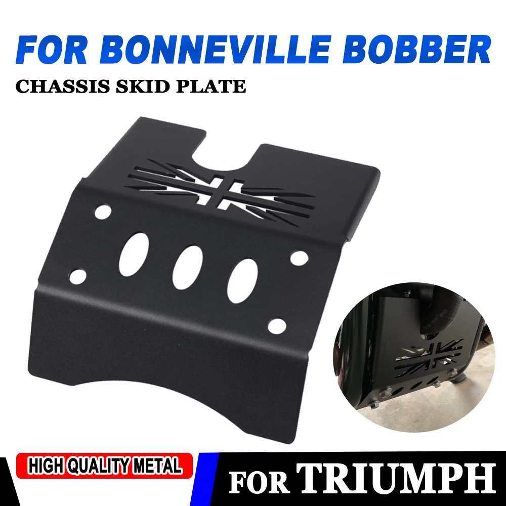 Motorcycle Parts Engin Protection Cover Chassis Under Guard Skid Anti-collision Plate For Bonneville Bobber Accessories