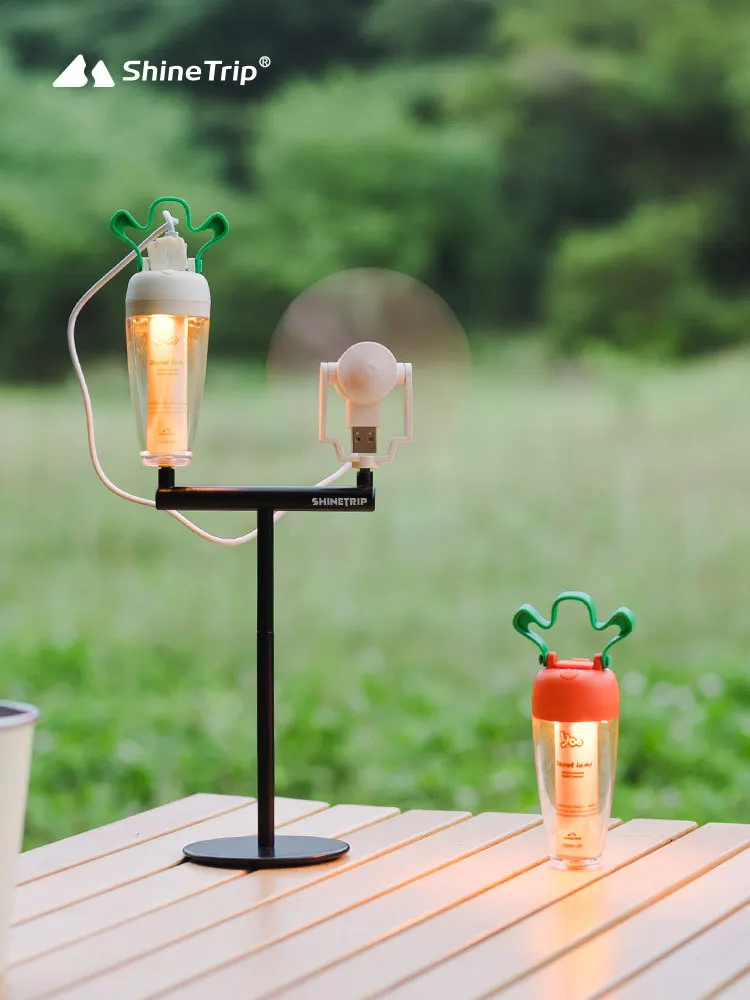 

Outdoor YOO Series Radish Lamp Parent Child Camping Atmosphere Lamp Long Range Multi level Adjustable Magnetic Camping Lamp