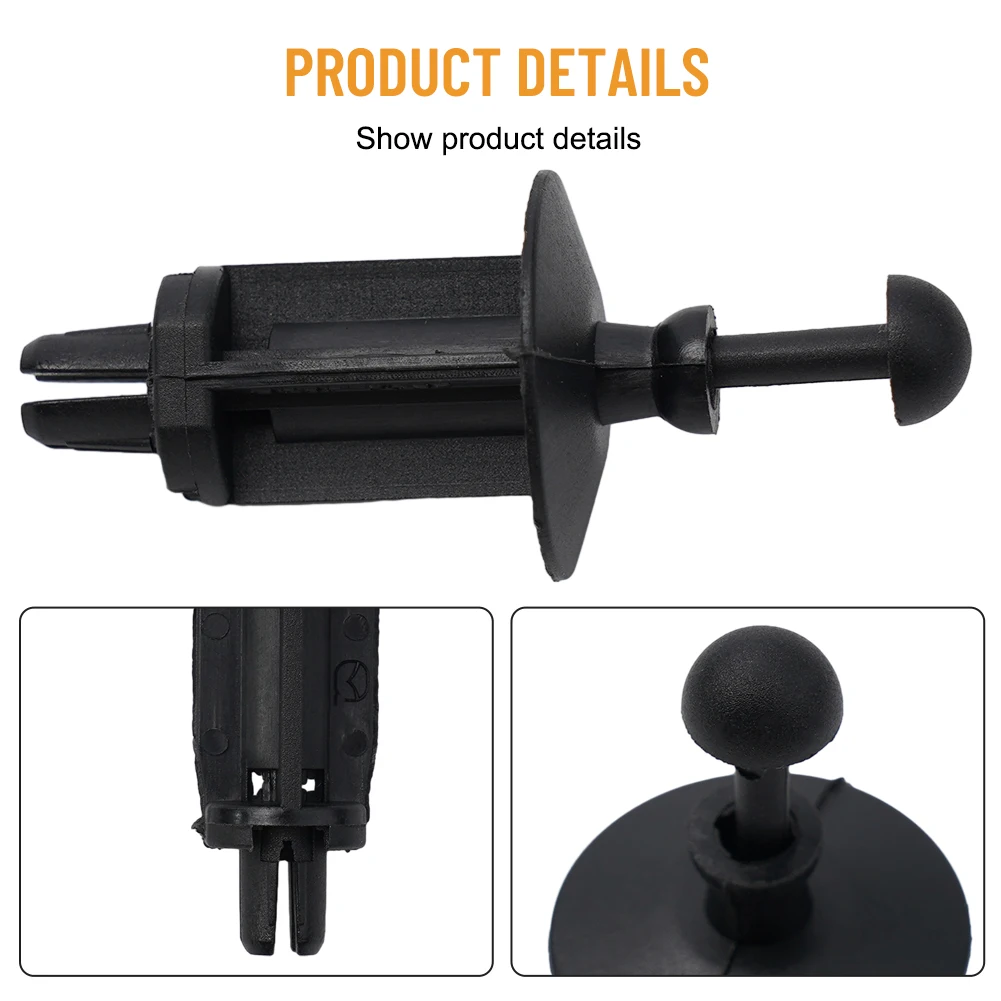 Heckklappen-Zierleisten-Halterungsschnalle für Mazda 3 BM Axela Schrägheck und CX30 CX4 CX3 2013-2023 Ersatzteilnummer BHN968301 – Detail 20