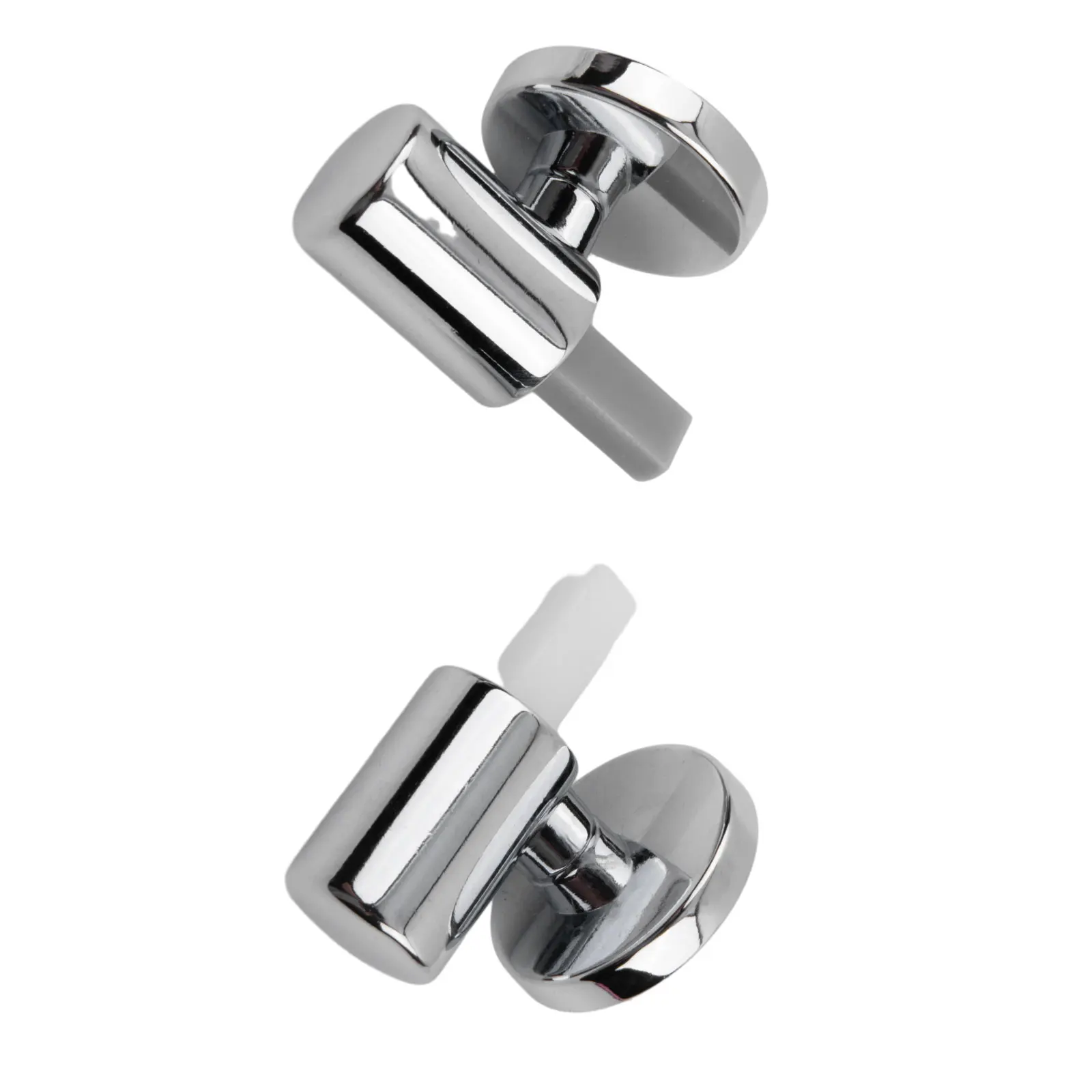 Soft Close Replacement Hinges for Toilet Seats Supporting For Traditional and Contemporary Toilet Seat Mounting Interfaces