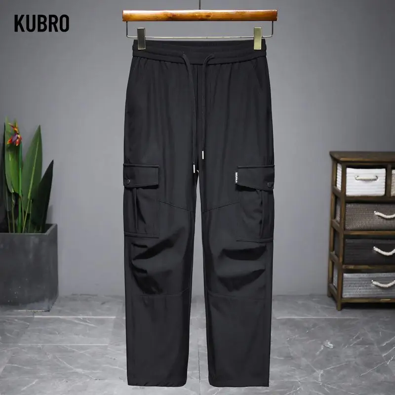 

Men's Straight-leg Workwear Pants From A Trendy Brand Large-sized Stretchy and Loose Men's Casual Pants That Are Versatile