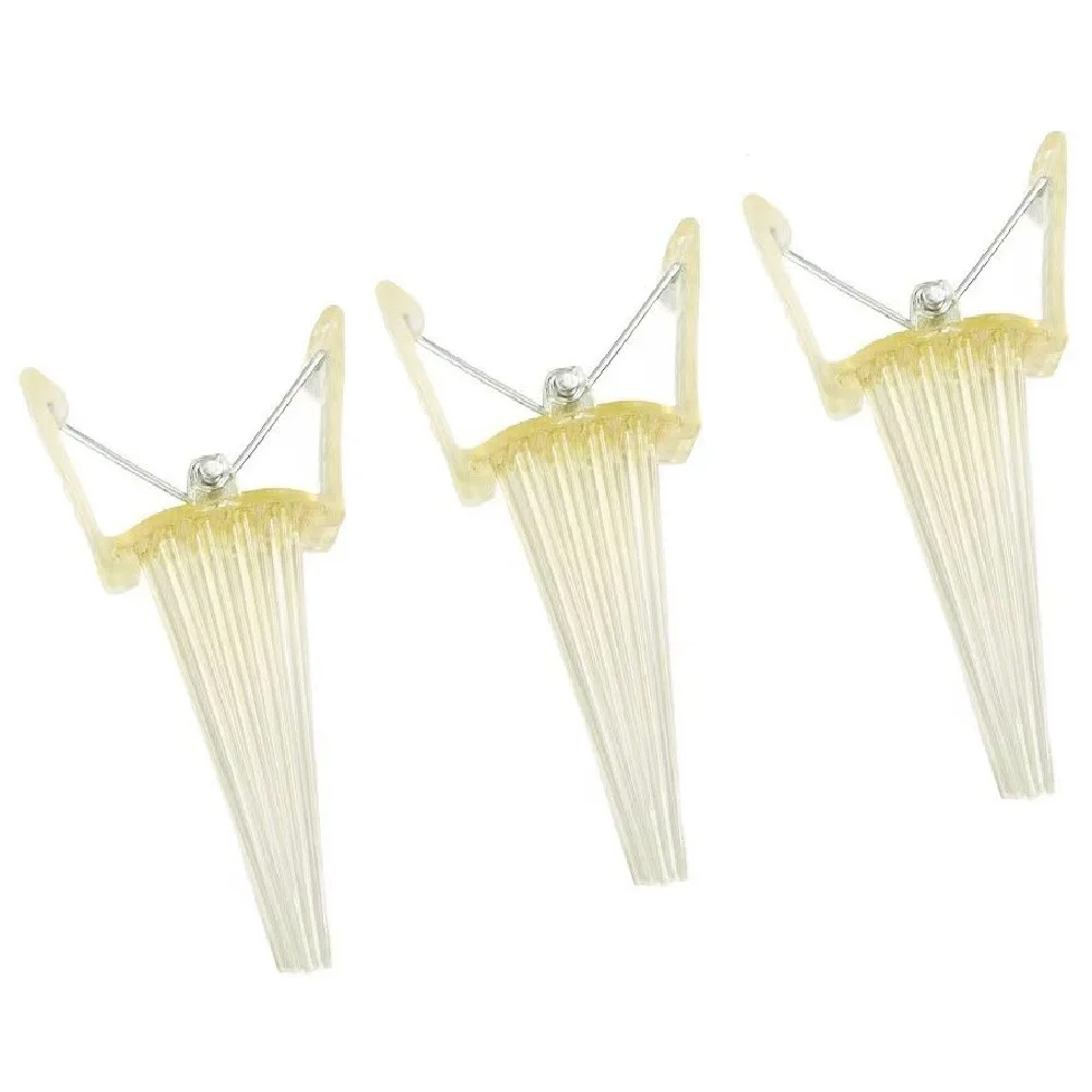 

3Pcs No Heat Hair Roots Hair Roller Fluffiness Styling Diy Tools Volume Hair Clip High Elasticity Good Grip