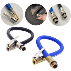 High Pressure Tire Inflator Hose Durable Rubber Air Hose for Car Truck Motorcycle Bike Tyre Pump Accessories Portable Air Pipe