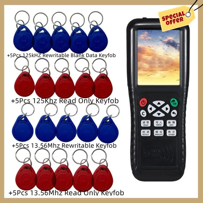 X100 Smart Replicator RFID Badge Clone Copier Spare Parts 13.56Mhz Encryption Decoding Reader 125Khz Card Writer Programmer