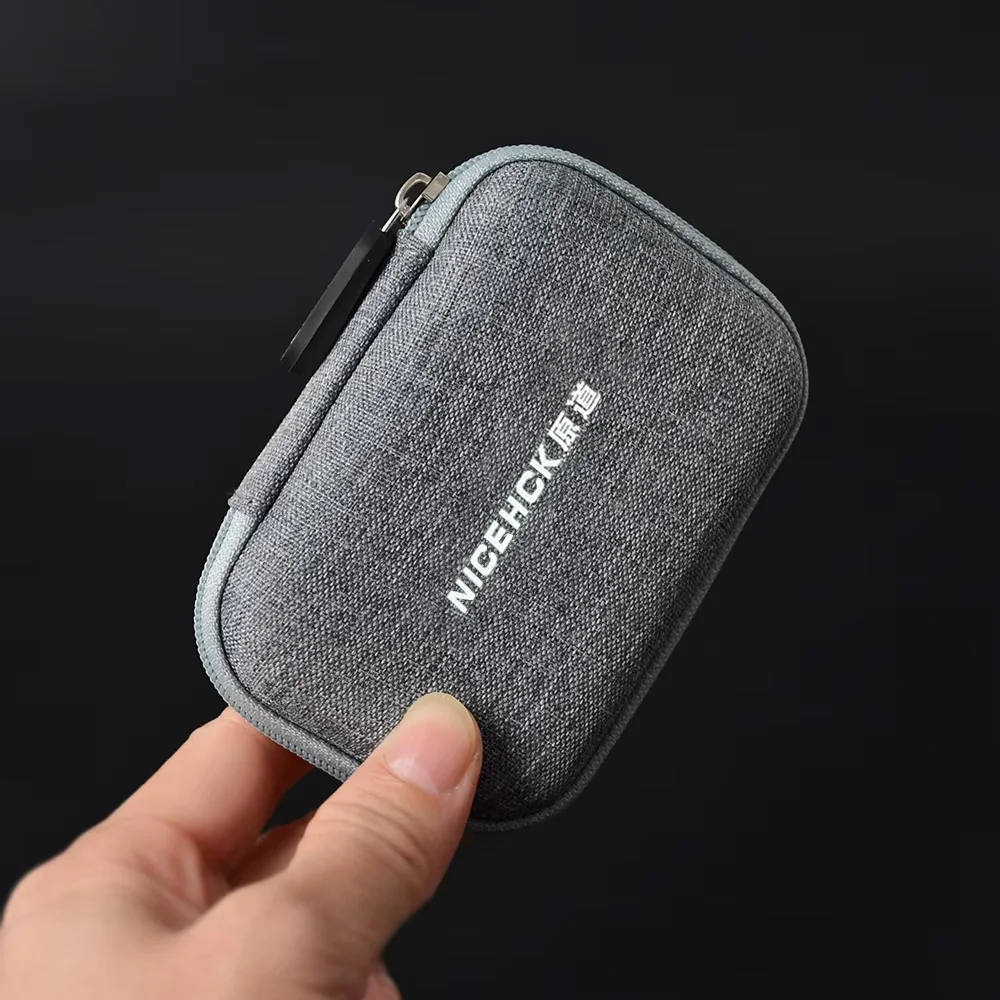 Original NiceHCK In Ear Earphone Case Headphones Portable Storage Box Headset Accessories Storage Bag For /DB3/F3/M6