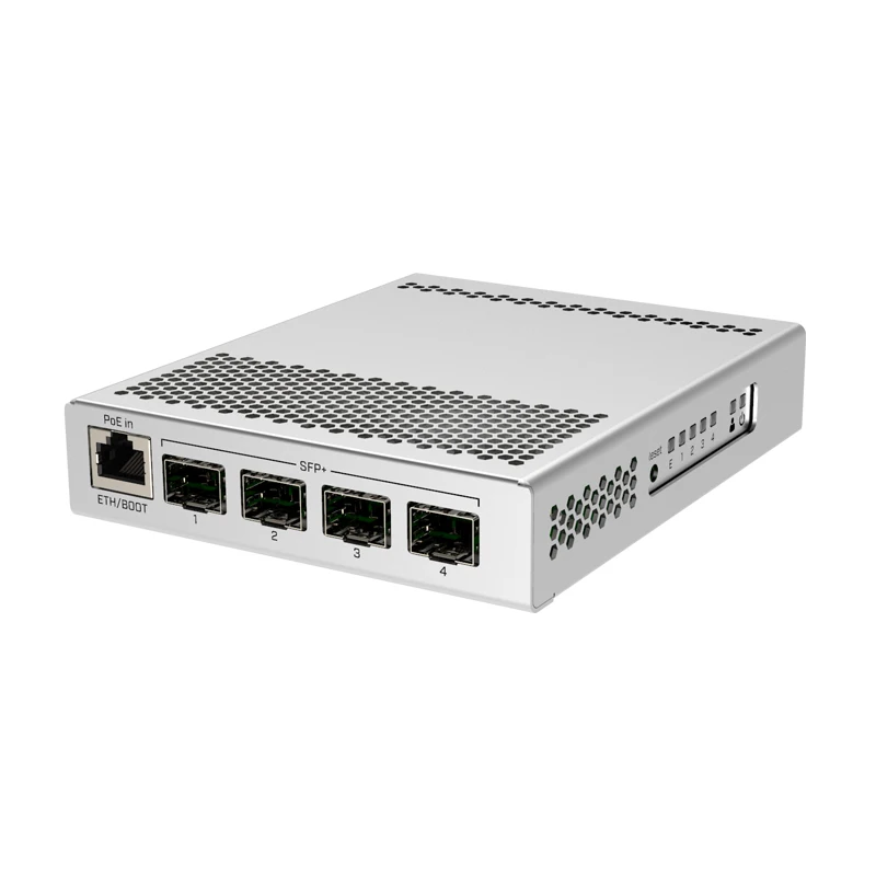 MikroTik CRS305-1G-4S+IN Five-Port Desktop Switch With One Gigabit EthernetPort And Four SFP+ 10Gbps Ports